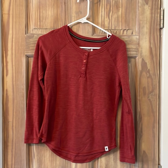 Women’s Smartwool Henley long sleeve shirt - Picture 1 of 4